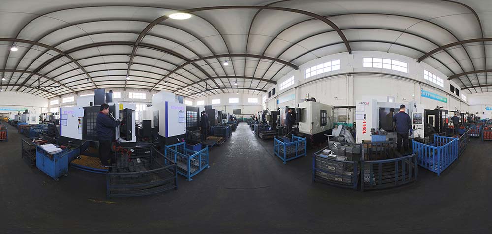 มุมมองพาโนรามา 360° ของโรงงาน Boxinhuasheng Hydraulic