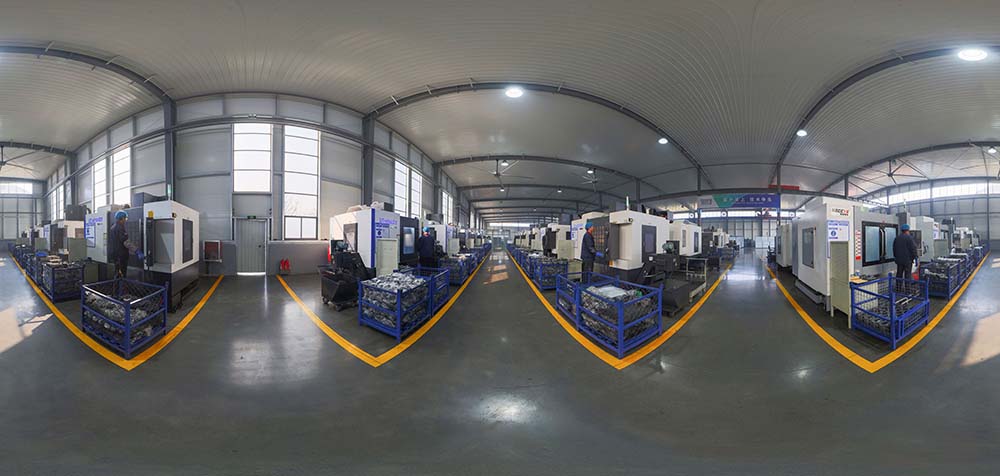 มุมมองพาโนรามา 360° ของโรงงาน Boxinhuasheng Hydraulic