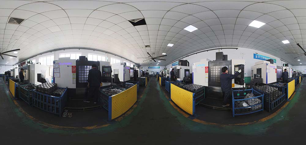 มุมมองพาโนรามา 360° ของโรงงาน Boxinhuasheng Hydraulic