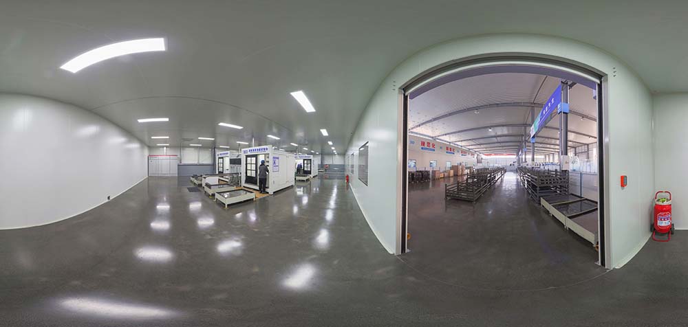 มุมมองพาโนรามา 360° ของโรงงาน Boxinhuasheng Hydraulic