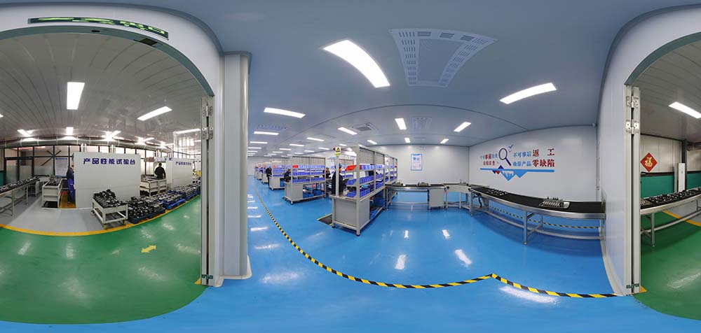มุมมองพาโนรามา 360° ของโรงงาน Boxinhuasheng Hydraulic